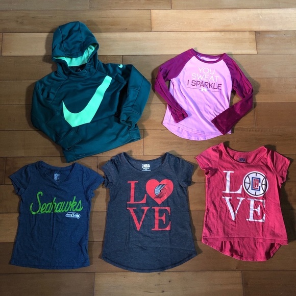Nike Other - Girls Sporty Nike, Under Armour Lot of 5 Pieces